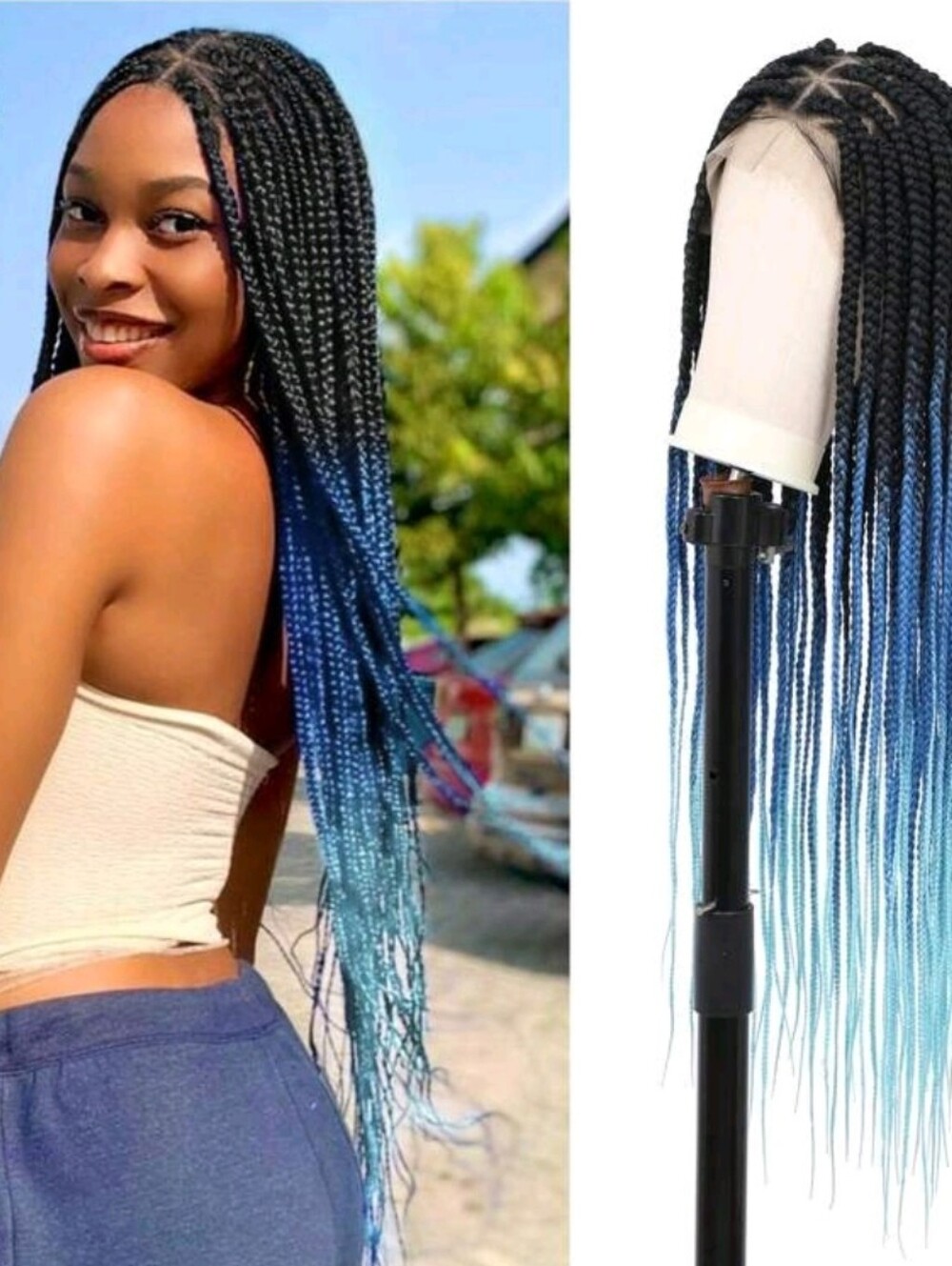 Full Lace Braided Wig
